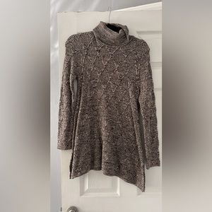 Oversized turtleneck sweater